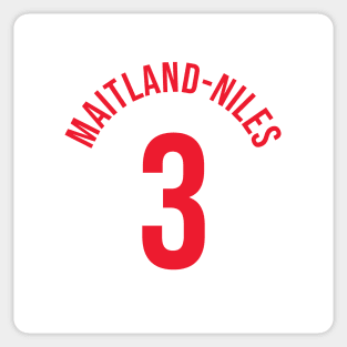 Maitland-Niles 3 Home Kit - 22/23 Season Sticker